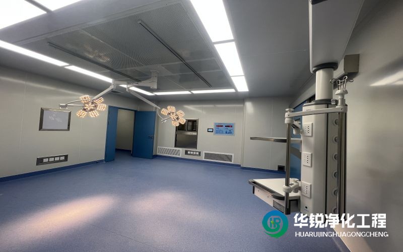廣元朝天二醫(yī)院 580㎡百級手術室凈化工程